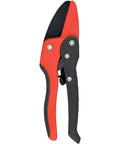 Ratcheting Hand Pruner For Thick Stems And Branches, Three-Quarter Inch Cut Capacity Garden Pruning Shears With Comfortable Grip.