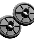 Heavy Duty Garage Door Idler Pulley Replacement For Chamberlain Liftmaster Square Rail Openers tough black pulleys for improved performance.