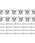 Built Like A Tank DIY Cabinet Drawer Pull Bases And Heavy Duty Screws For Epoxy Silicone Molds Rock Solid Metal Knob Mounts.