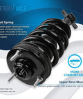 Front Suspension Kit 14 Piece For 2007 2013 Chevy Silverado 1500 And GMC Sierra 1500 coil spring close-up