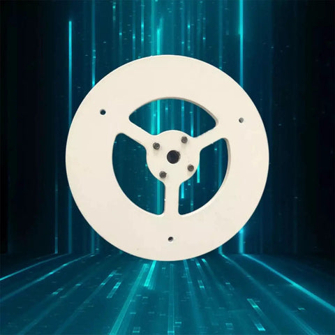 Heavy Duty Steel Inertia Flywheel For Stirling Engines And Gyroscopes delivers slick baked finish and rock solid balance, 120mm disk with 6mm bore.