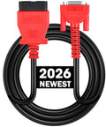 OBD2 Diagnostic Cable For 808 Series Scanners 16 Pin DB15 OBDII Adapter With 5.6Ft Cable 1.7M Length Flexible Must Have Pro Grade