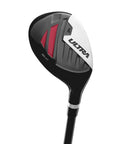 Men's Ultra Black Hybrid Golf Club Right Hand For A Game Changing Powerful Consistent Swing With Lightweight Graphite Uniflex Shaft