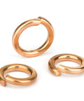 Red Copper Spring Lock Washers 10 Pack For M3 To M20 Elastic Gaskets Prevent Loosening From Vibration Easy Install For M3 Through M12 Fasteners