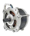 Super Chill High Power Brushless Motor With Neodymium Strong Magnetic For 24V 36V Or 48V Systems close-up, showcasing wire connections and internal components.