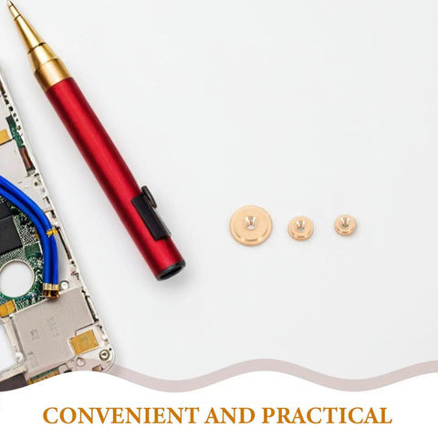 Sturdy 36 Pieces Of Brass Golden Clock Hands And Nuts For Quartz Movement Repair, high-quality replacement nuts and pen.