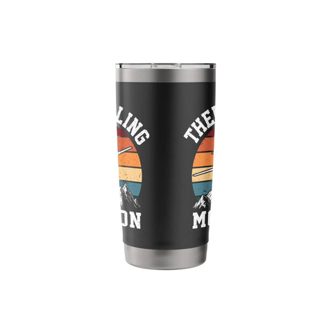 Soaring Sailplane Pilot Glider Enthusiast Stainless Steel Insulated Tumbler For Aviation Geeks And Sky Lovers black travel mug