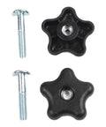 For Plum Handle Bolt And Knob Kit Perfect For Lawn Mowers And Snow Blowers Tough Replacement Parts to Get Your Outdoor Gear Back On The Road Fast. Black star knob and bolt set for mower and snow blower handles