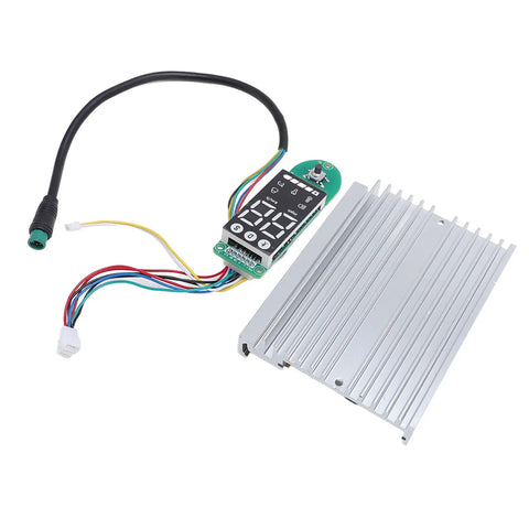 Plug And Play Electric Scooter Controller Kit For This Model Replacement Parts With 36V 350W Motor Clear Speed And Battery Display