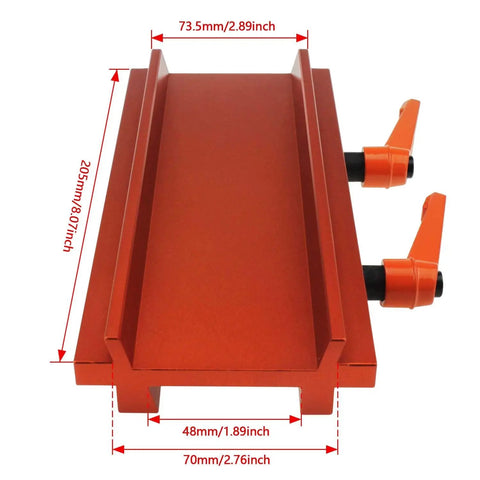 Wide To Narrow Dovetail Adapter Plate For Telescope Mounts Converts Losmandy Style Dovetails To Narrow Vixen Saddles