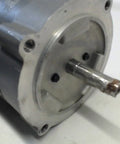 Close-up of a 0.5 HP 1725 RPM 3-Phase 60Hz TEFC 56C Frame Single Industrial AC Motor, NEMA 56C enclosed fan-cooled design.