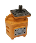 Direct Replacement Hydraulic Gear Pump For Heavy Equipment OEM Style Gear Oil Pump Compatible With XCMG Wheel Loaders And 2063 2050 2040 Series 803099524 803004104 Spare Parts For Quick Swap orange hydraulic gear pump with splined shaft and four-bolt flange