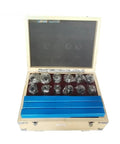 Top Shelf 21 Piece Keyway Puller Set HSS Steel Pusher Extractor Gear Removal Tool Kit For Hardcore Mechanics tools in wooden case.