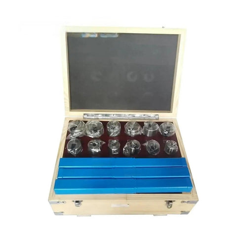 Top Shelf 21 Piece Keyway Puller Set HSS Steel Pusher Extractor Gear Removal Tool Kit For Hardcore Mechanics tools in wooden case.
