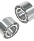 Front Wheel Bearing Set For Dodge Caliber, Jeep Compass Patriot, Mitsubishi Lancer, Outlander And Outlander Sport, Includes Front Driver Side And Front Passenger Side Bearings For Easy DIY Installation.
