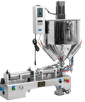 Heavy Duty Automatic Pneumatic Bottle Filling Machine For Sauces And Thick Paste With Rock Solid Quantitative Dosing Anti Drip Nozzle.