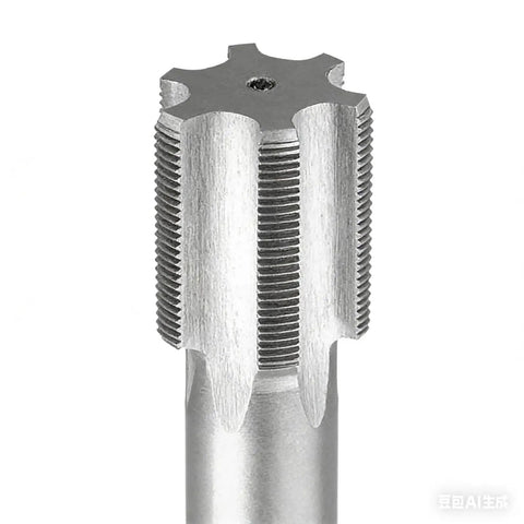 Close-up of Hardworking HSS Tap And Die Set For Steel And Cast Iron 1.5-6mm Pitch Right Hand Straight Flute M80x6 Durable Tool.