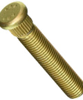 High Strength Wheel Studs Set Of Five Premium Grade Replacement Hardware Built Different showing a gold-colored wheel stud.