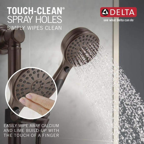 Total Game Changer Handheld Shower With Slide Bar And Hose Delivering Nine Rock Solid Sprays In Classic Oil Rubbed Bronze For Effortless Install And Real Nice Flow