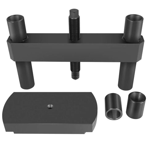 Pro Grade Upgraded Cylinder Liner Press Installer Tool For Cummins ISX X15 Engines, Flat Top And Grooved Top Liner Compatible, Replaces 3164606 And 3162461, Heavy Duty Liner Installer, Beefed Up For Max Durability, black steel parts