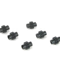 HO Drive Axle Gear For SD40-2 Model Trains, Six Pack Replacement Part ATH60024 In Black, durable precision gear