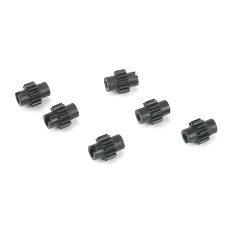 HO Drive Axle Gear For SD40-2 Model Trains, Six Pack Replacement Part ATH60024 In Black, durable precision gear