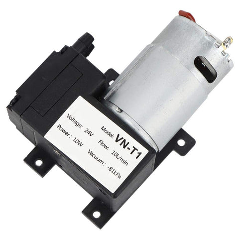 Tiny 10 Liters Per Minute DC Vacuum Pump With 81 kPa Negative Pressure 24V DC Compact Lab And Home Medical Gear