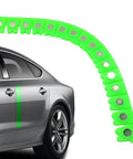 Magnetic Edge Protection Strip For Cars And Auto Detailing DIY Friendly Metal Paint Shield installed on car side view