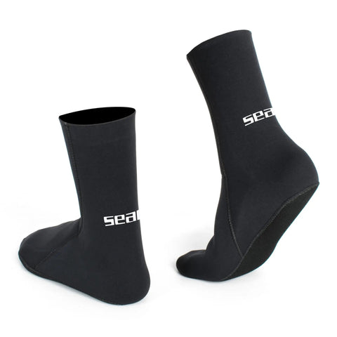 Lightweight 2.5mm Neoprene Socks For Scuba Diving And Spearfishing, Ultra Flexible And Packable For Water Sports, Non Slip On Wet Surfaces