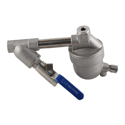 No Fuss Automatic Drain Valve For 1.6MPa Air Compressors And Pneumatic Systems Easy Auto Drain With Filter Ya S6