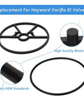 Valve Gasket O Ring Kit SP0714T For Hayward Variflo XL Multiport Pool Valve Replacement Seal Spider Gasket Cover shown