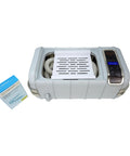 Keep It Fresh On The Daily With This Medium CPAP Ultrasonic Cleaner Equipped With A Stainless Steel Basin And Protective Basket To Deep Clean Masks Hoses And Sleep Apnea Gear.