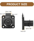 Lock Up Your Stash With This Heavy Duty Alloy Steel Drawer Lock 2 Pack Featuring Keyed Different Cylinders Built Tough For Quick Cabinet Security Install Black product size measurements