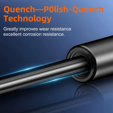 Quench-Polish-Quench technology on 7.5in Must Have Seven Point Five Inch Sentry Safe Replacement Strut Kit Gas Spring Lift Support