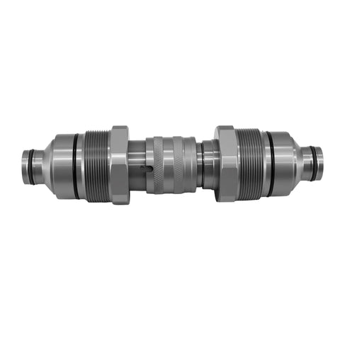 Heavy Duty Flat Face Hydraulic Coupler Kit Featuring Rock Solid Quick Connect Fittings For Skid Steer Loaders And Compact Excavators Built Tough For Any Rough Day On The Job Site