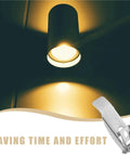 Lawsen Spring Clips Recessed Lighting 60 Pcs Downlight Panel Lamp Spring Clip ceiling light fixture with metallic clip