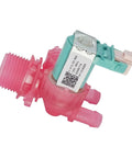 Washer Water Inlet Valve Replacement 120V 60Hz Solenoid For Whirlpool Amana Maytag Front Load Washers No Brainer Install Durable Part You Can Trust Direct Replacement Valve With Easy Fit For Quick DIY Fixes And Long Lasting Performance, pink plastic valve