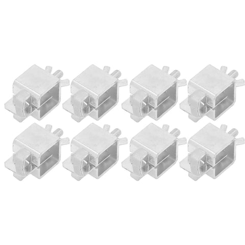 8 Pack Butt Welding Clamps Built Tough With Galvanized Steel Jigs For Car Body Panels, Heavy Duty Pipe Clamp Set Displayed