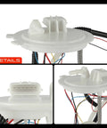 Direct Fit High Performance Electric Fuel Pump Module Assembly For Nissan Rogue 2014 Through 2020 With 2.5 Liter Engine close-up of connector and wiring details