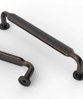 10 Pack 5 Inch Oil Rubbed Bronze Cabinet Handles For Kitchen Cabinets And Drawers Cupboard Pulls Hardware 128mm Durable Solid Metal Pulls