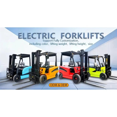 High Capacity Electric Side Loading Forklift For Seamless Warehouse Storage And Tough Construction Sites Built To Smash Heavy Cargo Without Breaking A Sweat in various colors.