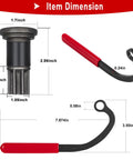 13mm injection pump idle lock nut wrench and barring tool with red-handled gear puller for Cummins 5.9L VP44 engines
