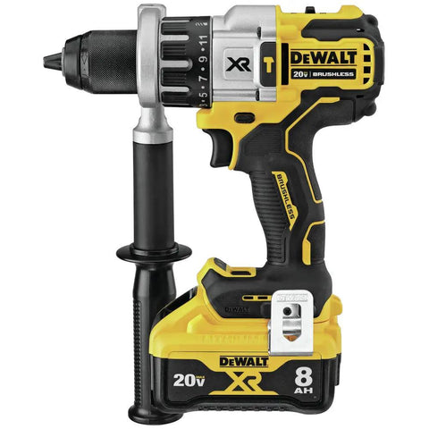 20V Max Cordless Drill Combo Kit With A Straight Beast Hammer Drill And Impact Driver Bundle Including An 8Ah Battery.