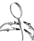 Helping Hands Soldering Tool With LED Magnifying Lamp and Adjustable Arms for circuit board repairs and jewelry projects