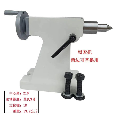 Rock Solid Heavy Duty Four Axis Rotary Dividing Head With Precision Manual CNC Tailstock For Milling And Drilling Dead Nuts Accurate Indexing featuring cast iron build and tools.