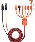 All-In-One 7-In-1 Solar Panel Connector Kit With DC Adapters 7.9x0.9Mm, 6.5x3.0Mm, 5.5x2.1Mm, 3.5x1.35Mm Plus Anderson And XT60