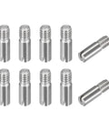 M2.5 X 8mm Slotted Cylindrical Dowel Pins 304 Stainless Steel For Furniture Cabinets External Thread Locating Pin Built To Last