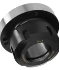 Heavy Duty ER50 Collet Chuck With 100Mm Diameter And Seven Holes For Lathe Milling CNC Machine Tool Made From Carbon Steel for durable cutting, close-up of clamping nut.