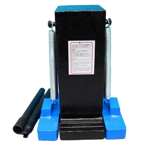 Heavy Duty 30 Ton Hydraulic Toe Jack With Integrated Claw Hook And Thick Spring Ram Cylinder Tank tough build for rail alignment.