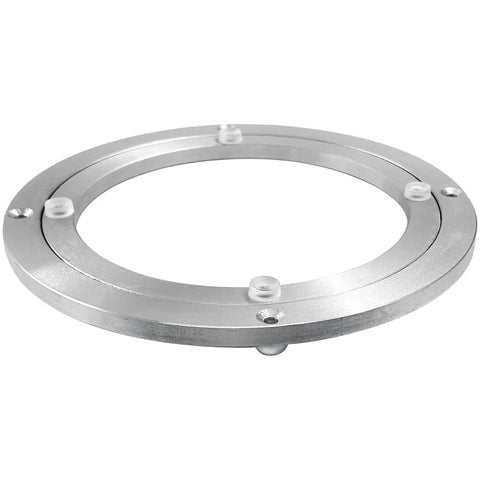 Built Tough 10 Inch Lazy Susan Bearing Providing Buttery Smooth Spin All Day Long Heavy Duty Aluminum Alloy Turntable Plate For Kitchen Storage Transformation
